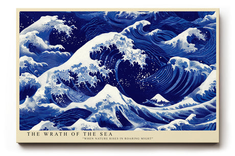 Paul Sinus Wandbild The Wrath of the Sea Power of Waves in Motion