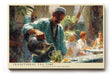 Paul Sinus Wandbild 120x80cm Traditionelle Teeszene – Atmosphärisches Motiv mit Teezeremonie und ruhiger Alltagskultur