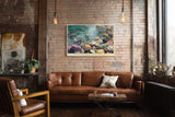Paul Sinus Wandbild Treasures Beneath the Clear Waves Sunlit Beauty of the Ocean
