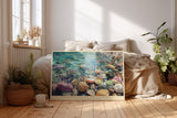 Paul Sinus Wandbild Treasures Beneath the Clear Waves Sunlit Beauty of the Ocean