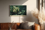 Paul Sinus Wandbild 120x80cm Veins of the Jungle tropische Blätter Makro Natur Fotokunst grüne Pflanzen Poster für Wohnzimmer Schlafzimmer Büro