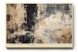 Paul Sinus Wandbild 120x80cm Verwitterte Wandstruktur – Abstrakte Texturkunst mit zeitloser Farbkomposition