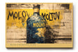 Paul Sinus Wandbild 120x80cm Vintage Cocktail Flasche Pop Art Graffiti Stil moderne Bar Kunst Wanddekoration Wohnzimmer Bar