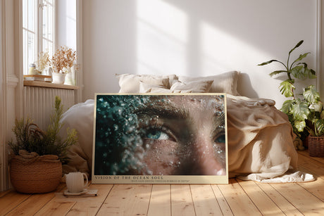 Paul Sinus Wandbild Vision of the Ocean Soul – Der blaue Blick zwischen Wasser und Tiefe