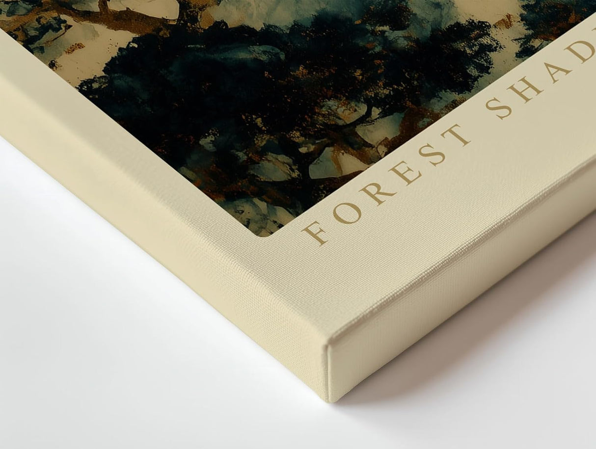 Paul Sinus Wandbild 120x80cm Vogel im Flug Asiatische Landschaft Kunstmotiv Baum und Nebel Natur Szene