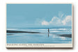 Paul Sinus Wandbild Walking Along the Horizon – Spaziergang am Meereshorizont