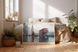 Paul Sinus Wandbild Walking Through London Memories Silhouette Meets the Shadows of Big Ben