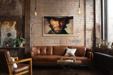 Paul Sinus Wandbild Western Legend Under the Hat Timeless Spirit of the Wild West
