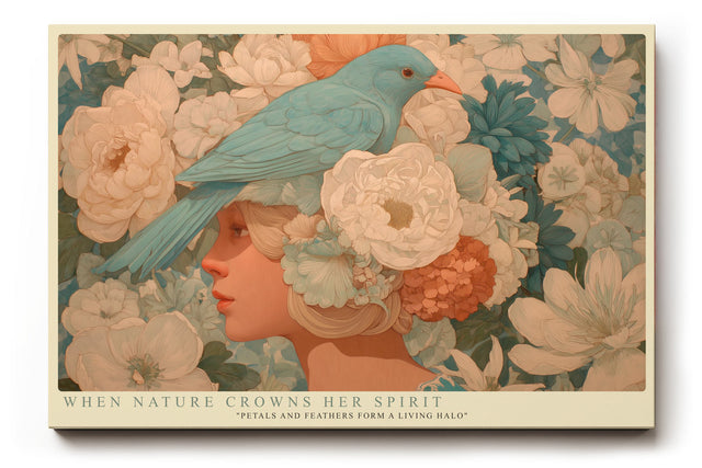 Paul Sinus Wandbild When Nature Crowns Her Spirit Floral Harmony of Life