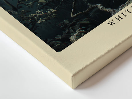 Paul Sinus Wandbild White Souls of the Quiet Woods – Mystische Eleganz und natürliche Anmut in stiller Waldlandschaft