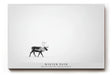 Paul Sinus Wandbild Winter Path minimalistisches Naturmotiv mit Hirsch im Schnee für moderne Wohnräume voller Ruhe und Klarheit