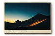 Paul Sinus Wandbild 120x80cm Wüste Sanddünen Sonnenlicht minimalistische Landschaft Fotokunst warmes Licht modernes Naturbild stilvolle