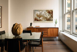 Paul Sinus Wandbild 120x80cm Zarte Blumen Sonnenlicht botanische Kunst Natur Wanddekoration Wohnzimmer Schlafzimmer