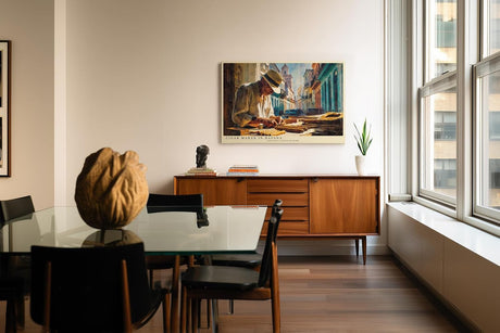 Paul Sinus Wandbild 120x80cm Zigarrenmacher in Havanna – Atmosphärische Stadt Szene mit traditioneller Handwerkskunst