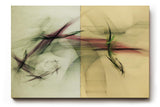 Sinus Art Wandbild 120x80cm Die gespannte Linienführung verbindet dynamische Bewegung mit geometrischer Balance