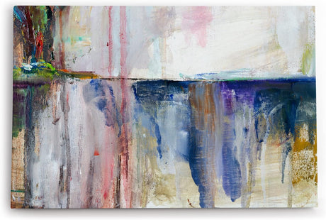 Paul Sinus Wandbild 120x80cm Abstrakte Farben Flecken Modern Kunstvoll Chaotisch