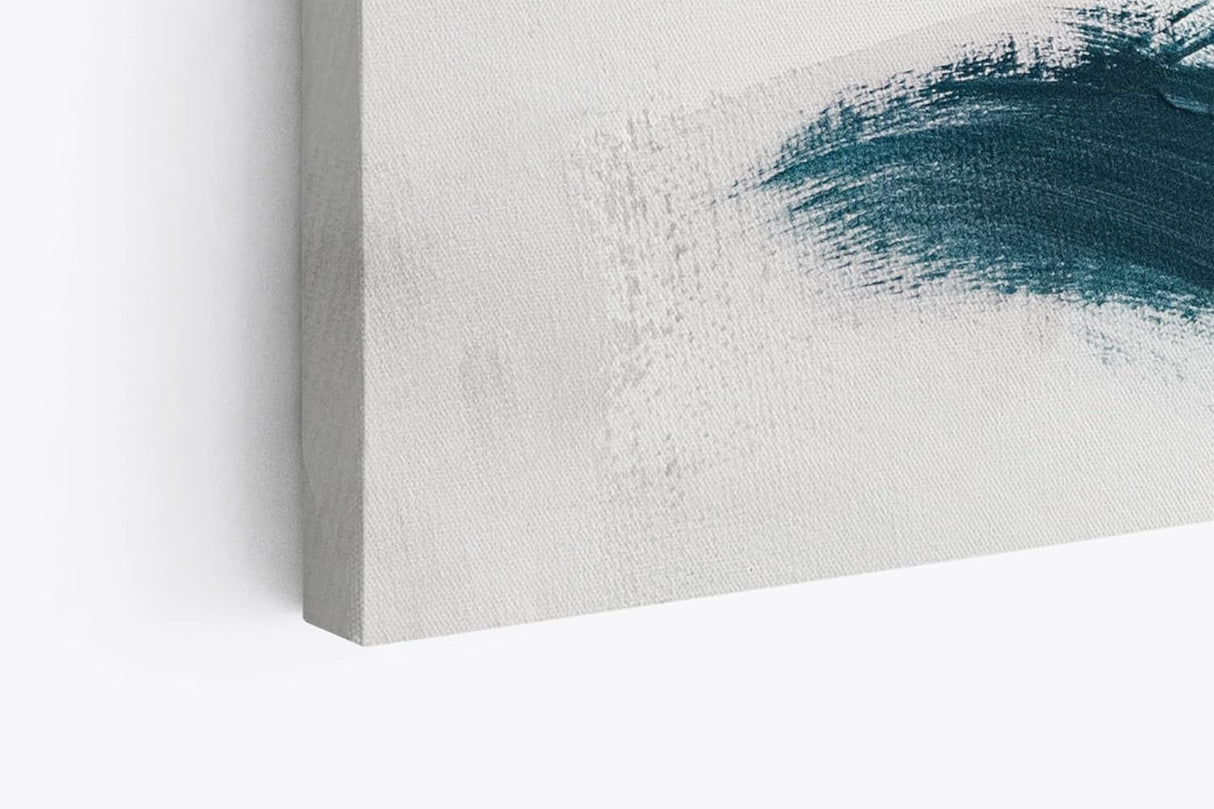 Paul Sinus Wandbild 120x80cm Abstrakte Farben Spachtelstruktur Modern Minimal