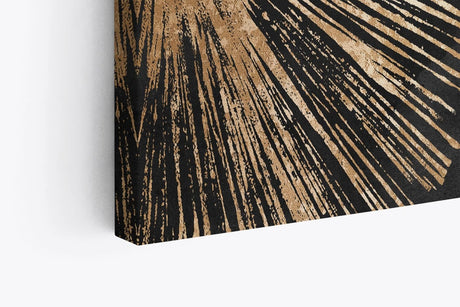 Wandbild 120x80cm Abstrakte Kunst Braun Struktur Modern Dekorativ