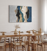 Wandbild 120x80cm Abstrakte Kunst Dekorativ Modern Muster