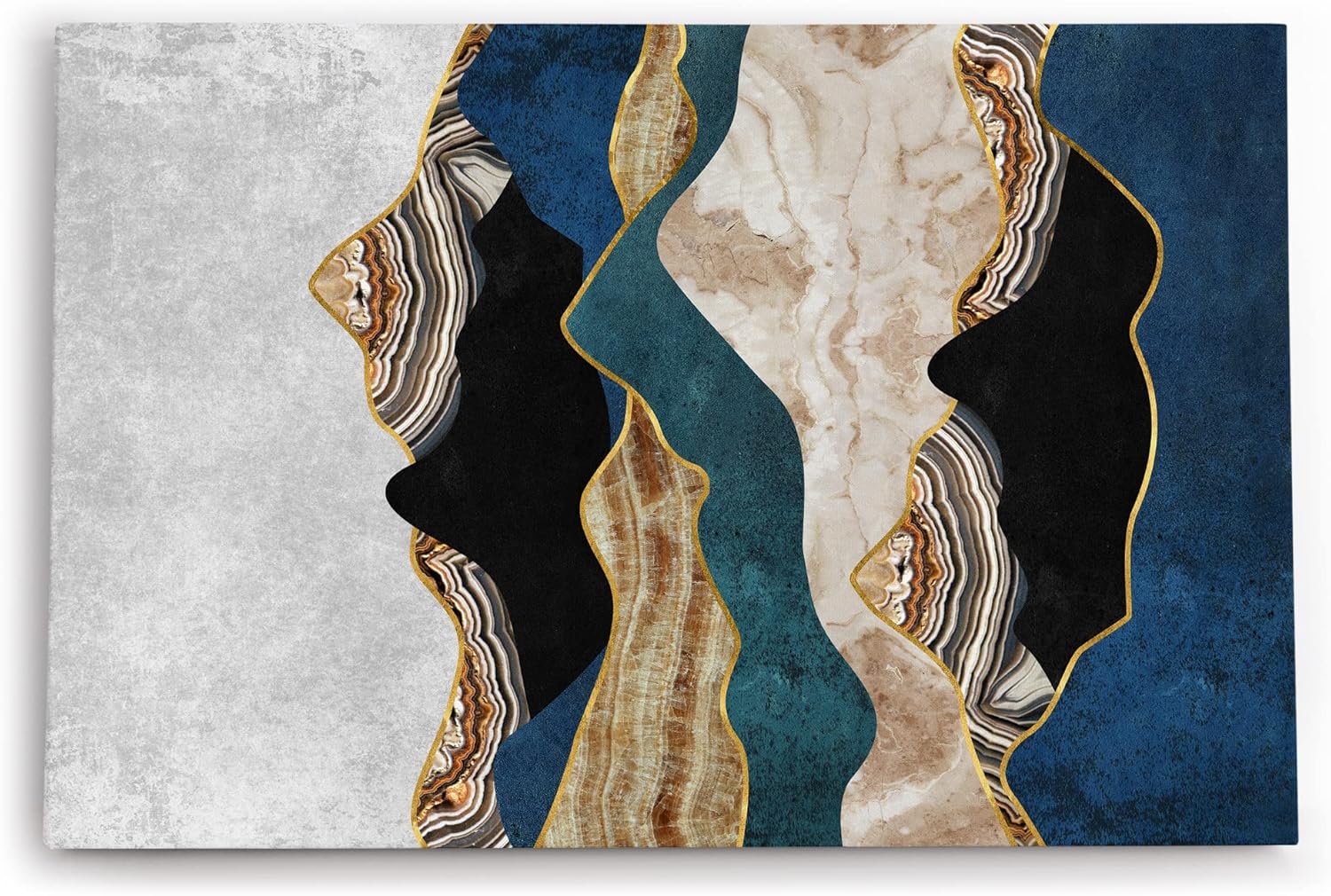 Wandbild 120x80cm Abstrakte Kunst Dekorativ Modern Muster