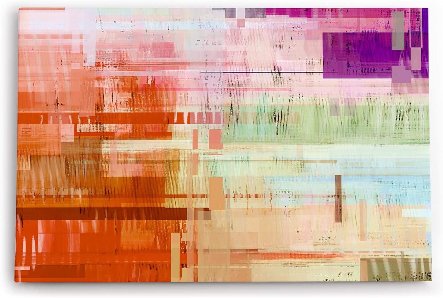 Wandbild 120x80cm Abstrakte Kunst Geometrisch Dekorativ Modern