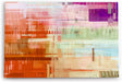 Wandbild 120x80cm Abstrakte Kunst Geometrisch Dekorativ Modern