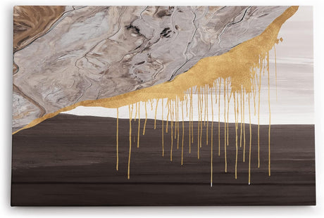 Wandbild 120x80cm Abstrakte Kunst Minimal Dekorativ Schwarz Modern