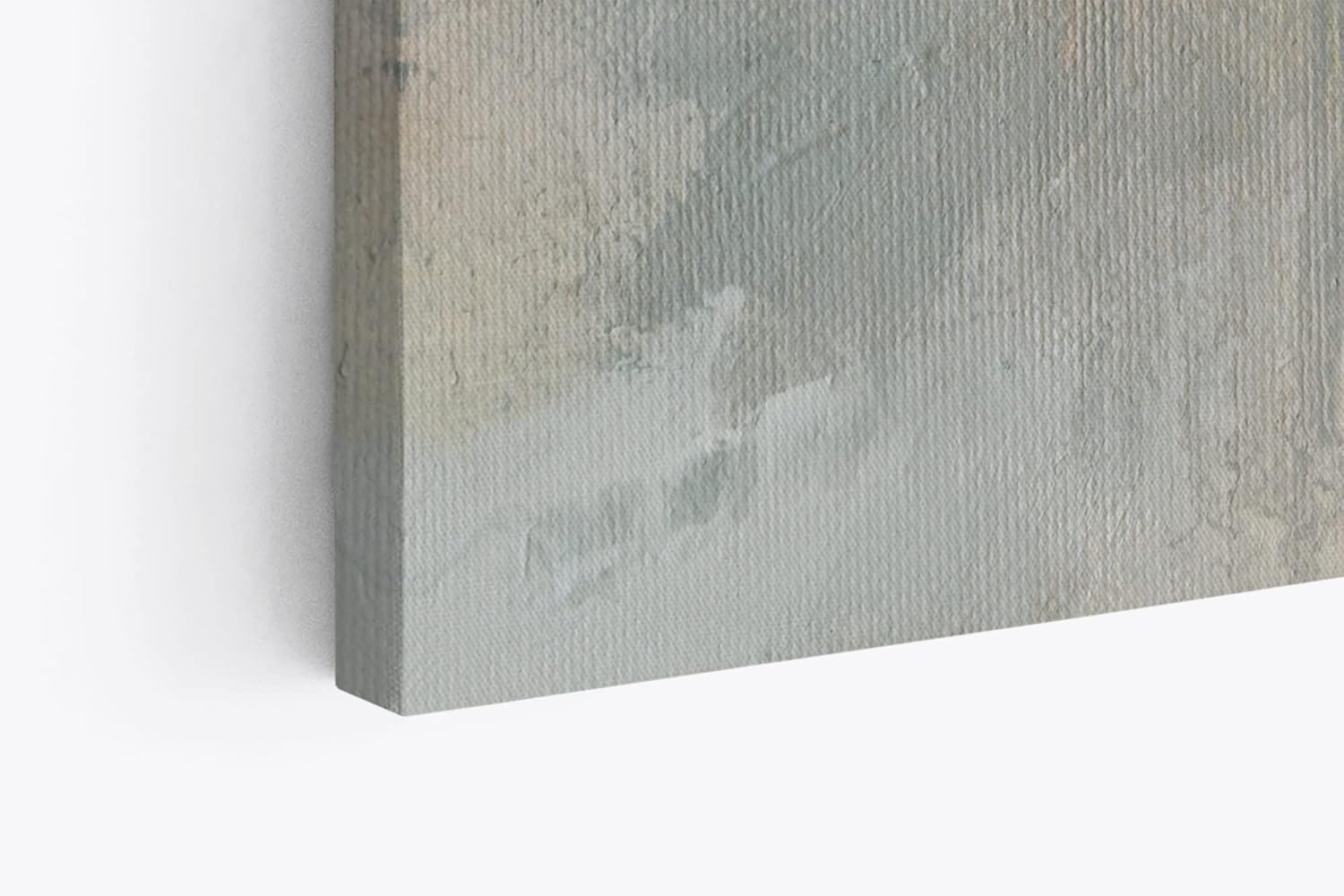 Paul Sinus Wandbild 120x80cm Abstrakte Struktur Beige Farbe Modern Kunstvoll