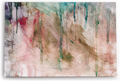 Paul Sinus Wandbild 120x80cm Abstrakte Struktur Kunstvoll Modern Farben Beige