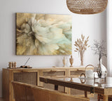 Paul Sinus Wandbild 120x80cm Abstraktes Bild Beige Explosion Dekorativ Modern
