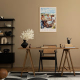 Paul Sinus Leinwandbild 80x120cm Leinwandbild Sylt sommerliche Leichtigkeit stilvolle Eleganz Nordsee Küstenflair maritime Atmosphäre