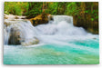 Paul Sinus Wandbild 120x80cm Bach im Dschungel Wasserfall Grün Tropisch Natur