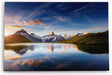 Paul Sinus Wandbild 120x80cm Bachalpsee Schweiz Alpensee See Landschaft Berggipfel