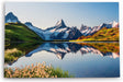 Paul Sinus Wandbild 120x80cm Bachalpsee Schweiz Alpensee See Landschaft Berggipfel