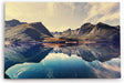 Paul Sinus Wandbild 120x80cm Berge Bergsee See Natur Landschaftsbild Gebirge