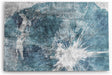 Paul Sinus Wandbild 120x80cm Blaues Bild Abstrakt Struktur Modern Kunstvoll