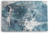 Paul Sinus Wandbild 120x80cm Blaues Bild Abstrakt Struktur Modern Kunstvoll