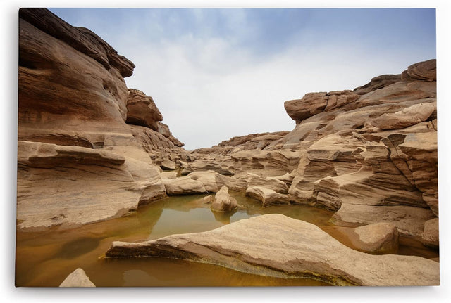 Paul Sinus Wandbild 120x80cm Chiang Mai Grand Canyon Thailand Sandsteine Felsen