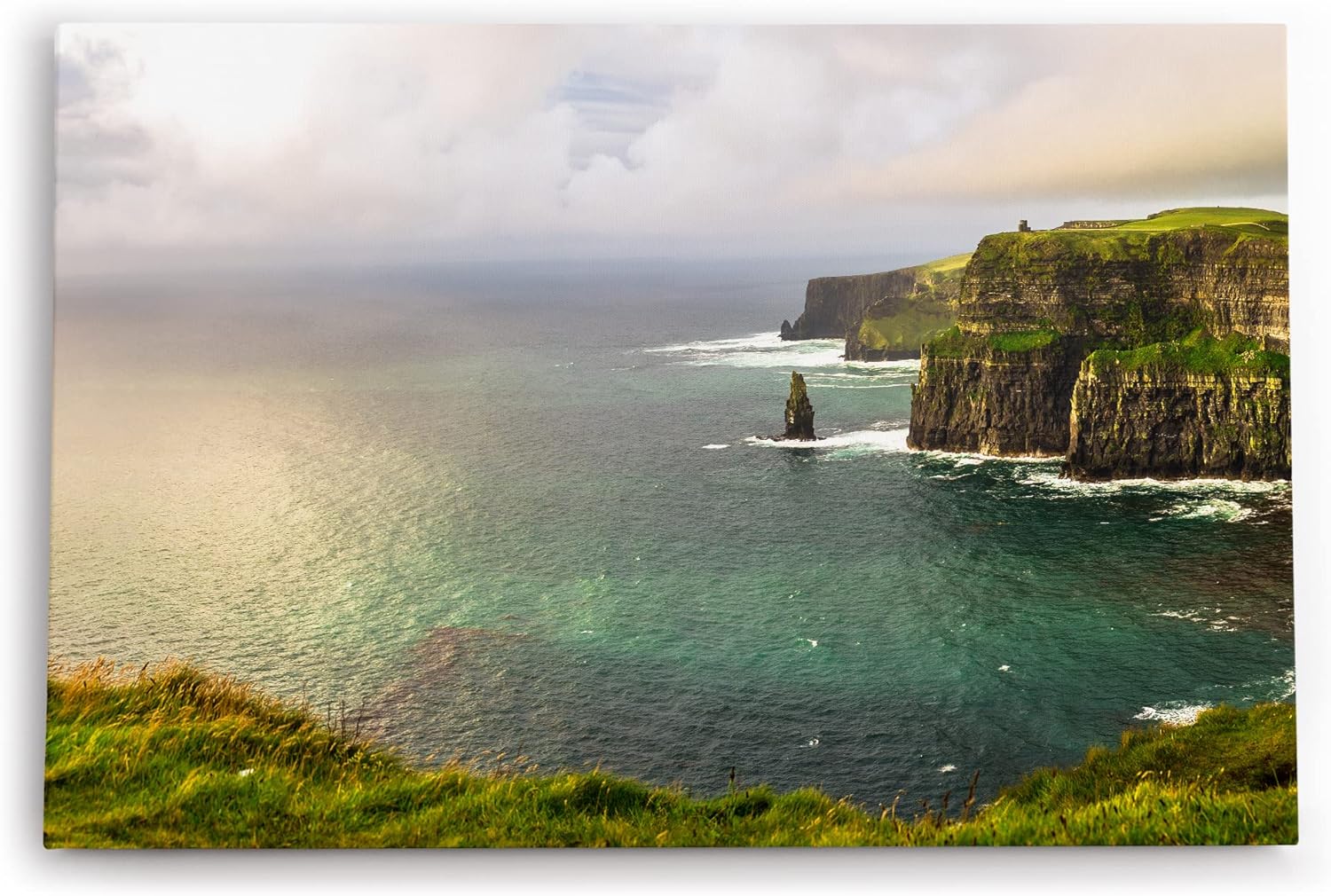 Paul Sinus Wandbild 120x80cm Cliffs of Moher Irland Kliffküste Küste Meer Natur