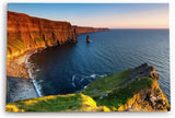 Paul Sinus Wandbild 120x80cm Cliffs of Moher Irland Klippen Meer Küste Sonnenuntergang