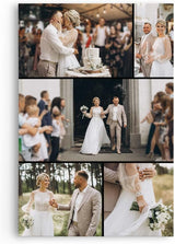 Paul Sinus Wandbild Collage - SOFORT ONLINE Upload - exklusives Bild Personalisieren Sie Ihre Fotos auf Leinwand - in verschiedenen Größen erhältlich