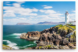 Paul Sinus Wandbild 120x80cm Fanad Head Lighthouse Irland Küste Leichtturm Meer