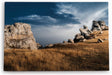 Paul Sinus Wandbild 120x80cm Felsen Felsformation Berge Natur schottische Landschaft