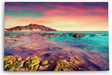 Paul Sinus Wandbild 120x80cm Giallonardo Beach Italien Meer Felsen Horizont Küste