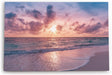 Paul Sinus Wandbild 120x80cm Horizont Meer Sonnenuntergang Strand Himmel