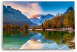 Paul Sinus Wandbild 120x80cm Jasna See in Slowenien Bergsee Berge Natur