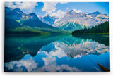Paul Sinus Wandbild 120x80cm Kanada Emerald Lake Bergsee Berge Natur See