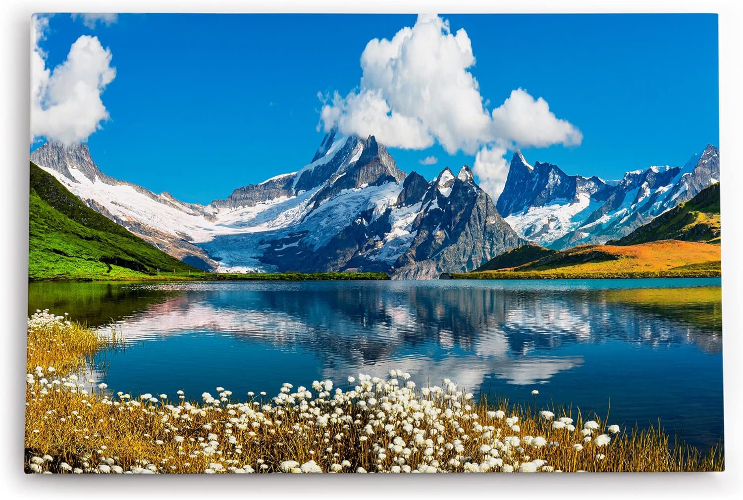 Paul Sinus Wandbild 120x80cm Moraine Lake in Kanada Bergsee Berge See Natur
