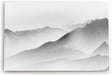 Paul Sinus Wandbild 120x80cm Schwarze weiße Berglandschaft Berge Gebirge Fotokunst