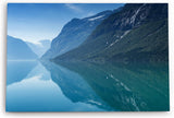 Paul Sinus Wandbild 120x80cm See Alpensee Alpen Berge Natur Blau